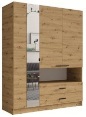 Garderobenschrank Turyn 19 B - Eiche Artisan