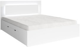 Bett Fino 160x200 cm – Weiß