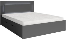 Bett Fino 160x200 cm – Graphit