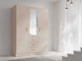 Garderobenschrank Konso 19 - 150 cm - Beige