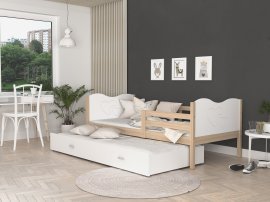 Bett mit zusätzlichem Bett Max P2 - 80x190 cm