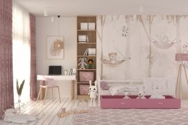 Bett Kubus P kolor - 80x160 cm