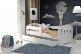 Bett Happy 2009 - 90x200 cm - weiß-weiß