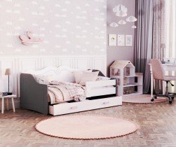 AJK Meble - Kinderbett Lili 1808 - 80x180 cm