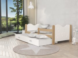Bett Mikolaj P2 mit Zusatzliegefläche – 80 x 190 cm