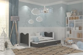 Bett mit Zusatzliegefläche Mikolaj P2 MDF – 80 × 160 cm