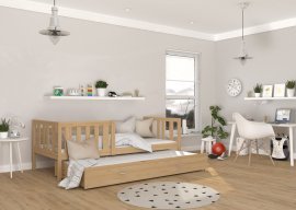 Bett Nemo P2 mit Zusatzliegefläche – 80 × 160 cm