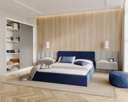 AJK Meble - Kleiderschrank Denver mit Schiebetüren – 200 cm