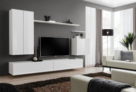 Multimedia TV Regal Switch II 270 cm - weiß