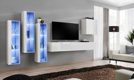Multimedia TV Regal Switch XIII 330 cm LED - Weiß