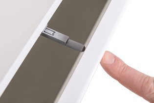 Multimedia TV Regal FLY J3 320 cm teilweise LED - weiß