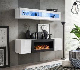 Multimedia TV Regal FLY N 160 cm LED - weiß