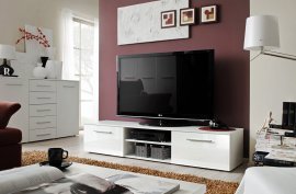 TV-Regal Bono II - weiß