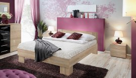 Bett Vicky 140x200 - Eiche