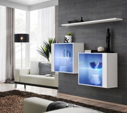 Set für das Wohnzimmer Switch SB III LED - weiß