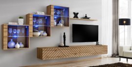 Regal für das Wohnzimmer Switch XX - Eiche Wotan