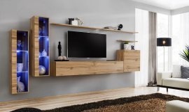 Regal für das Wohnzimmer Switch XI 330 cm LED - Wotan