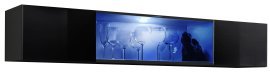 Regal FLY 52 LED - schwarz
