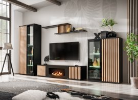 Wohnzimmer Cameron mit Kamin
