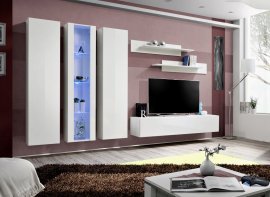 Regal für das Wohnzimmer FLY C4 - weiß