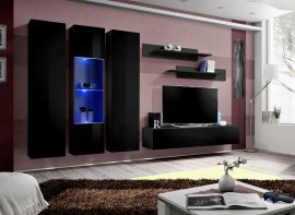 Regal für das Wohnzimmer FLY C5 - schwarz