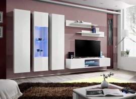 Regal für das Wohnzimmer FLY P5 - weiß