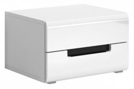 Nachttisch Hektor - weiß