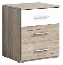 Nachttisch Beta - San Remo/Weiß - 22AE1622