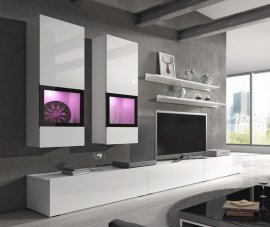 Wohnzimmer Baros - weiß - 2497BM10