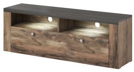 TV-Kommode Larona - Nuss Satin/Touchwood - 24Z6DZ41