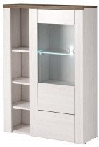 Vitrine Larona klein - sibiu lärche/sonoma trüffel - 244BDZ44