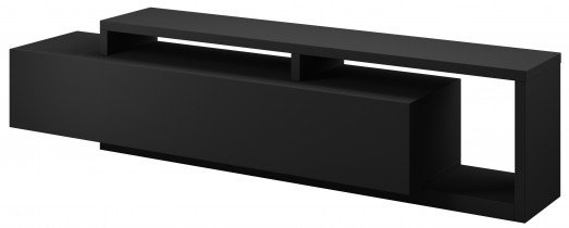 TV-Kommode Bota - Schwarz Supermatt - 24W0FG40