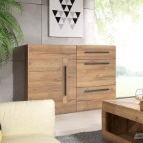Helvetia meble - Kommode Tulsa 4 - Enkel Eiche - 24KZFJ45