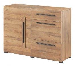 Kommode Tulsa 4 - Enkel Eiche - 24KZFJ45