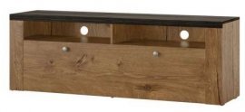 TV-Kommode Larona - Eiche Lefkas/Touchwood - 24L6DZ41