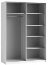 Garderobenschrank Beta 150 cm - weiß - 22971655