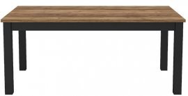 Esstisch Olin 180 cm - Appenzeller Fichte/Schwarz - 24ABJC94