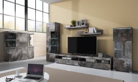 Wohnzimmer India - Schiefer