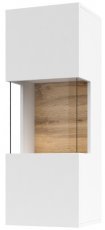Hängeschrank Ava - Weiß/Wotan Eiche - 249NLM07