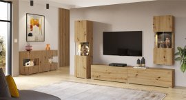 Wohnzimmer Ava - Artisan Eiche