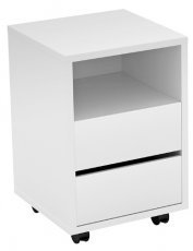 Mobile Schrank Agapi - weiß - 2497LZ00