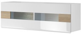 Hängeschrank Toledo - Weiß/San Remo Eiche - 2494DW08