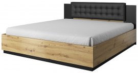 Klappbett Sigma 180x200 cm - Artisan Eiche/Schwarz - 24RCLI52