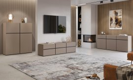 Wohnzimmer und Flur Cross - Kongo/Kongo-Schwarz