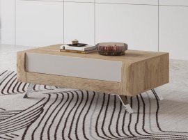 Couchtisch Kasai - Gold Harbor Eiche/Perfect Touch Cashmir - 24HKMI99