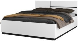 Bett Cross S - 160x200 cm - weiß - 249WMY31