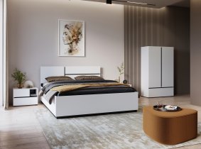 Helvetia meble - Schrank Cross S - Weiß - 249WMY38