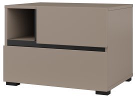 Nachttisch Cross S - Congo/Congo-Schwarz - 24CWMY22