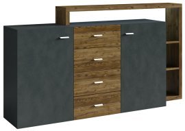 Kommode Bota - Appenzeller Fichte/Matera - 24AHFG27