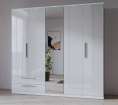 Garderobenschrank India S 2 - weiß - 2497DE21